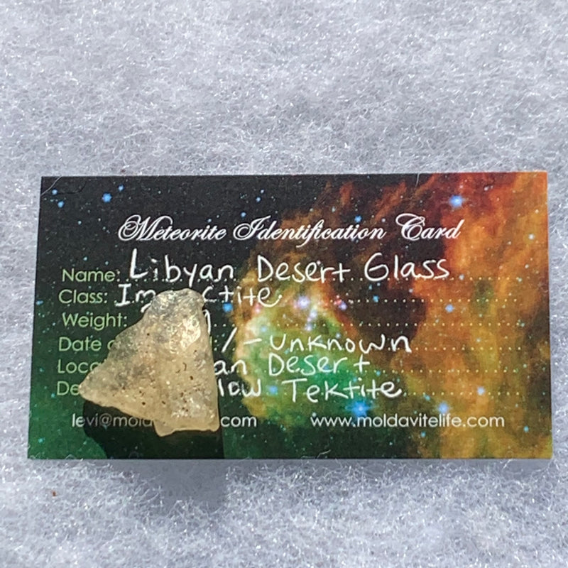 Libyan Desert Glass 3.4 grams