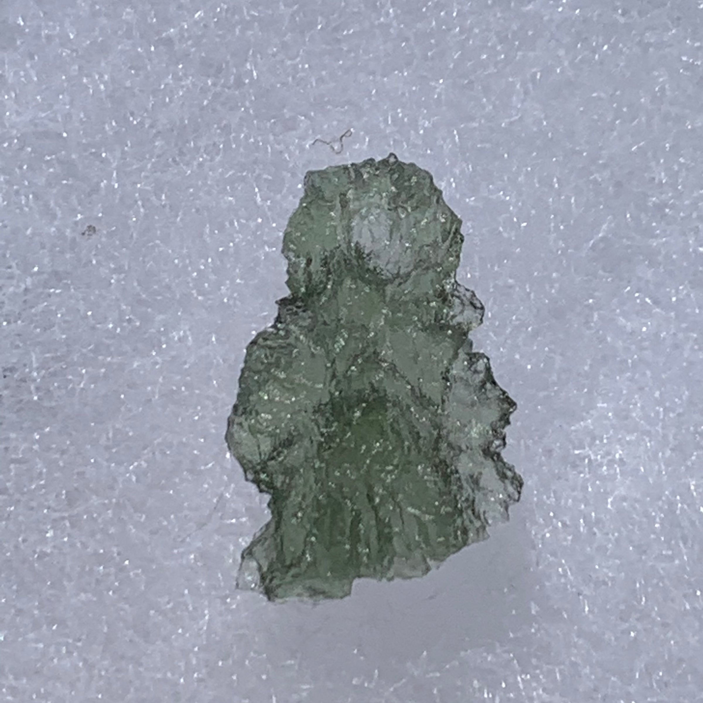 Besednice Moldavite Genuine Certified 1.2 grams Small