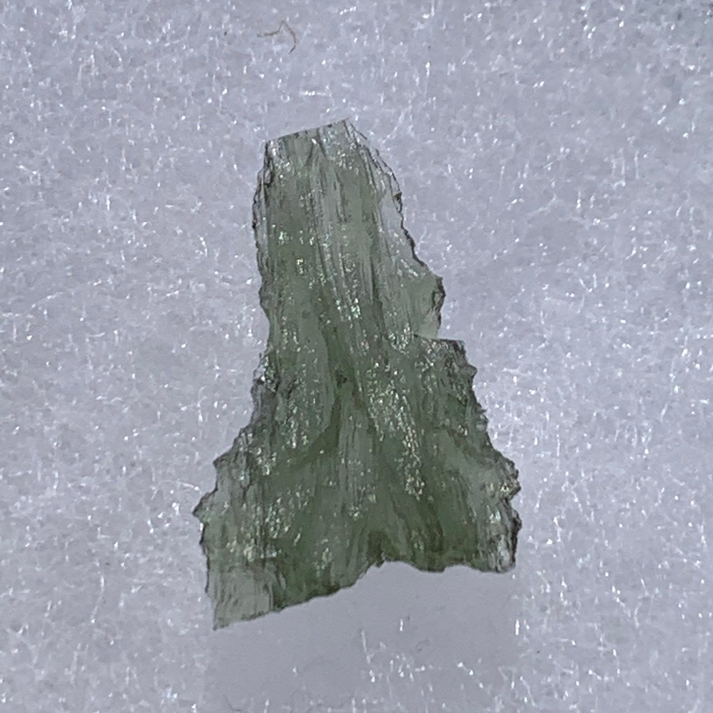 Small Besednice Moldavite Genuine Certified 1.2 grams