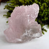 Crystalized Rose Quartz Elestial Frosted #77-Moldavite Life