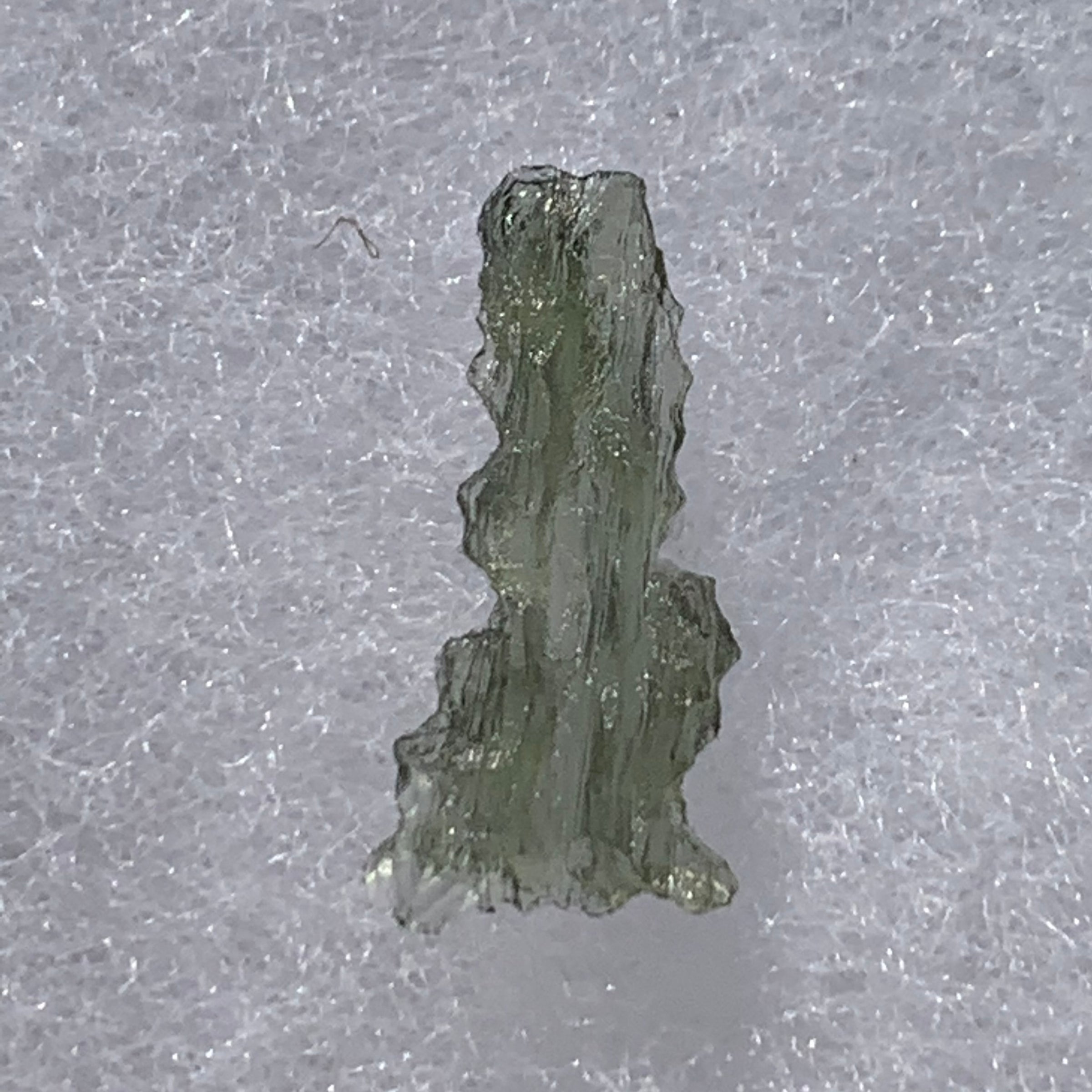 Small Besednice Moldavite Genuine Certified 0.5 grams