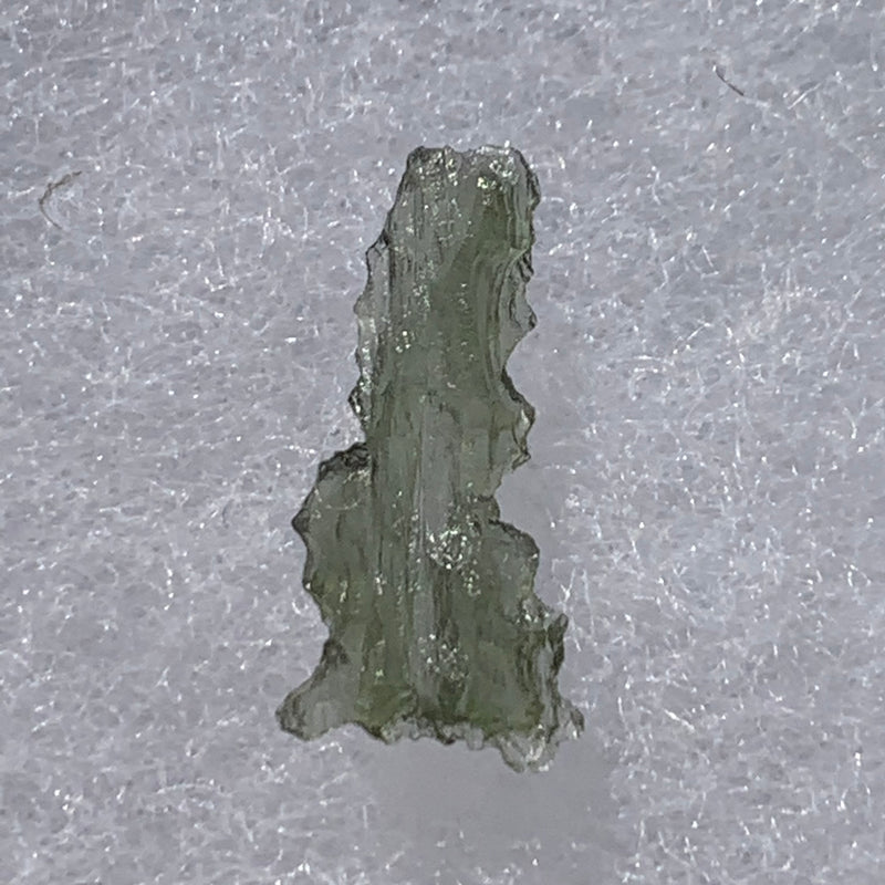 Small Besednice Moldavite Genuine Certified 0.5 grams