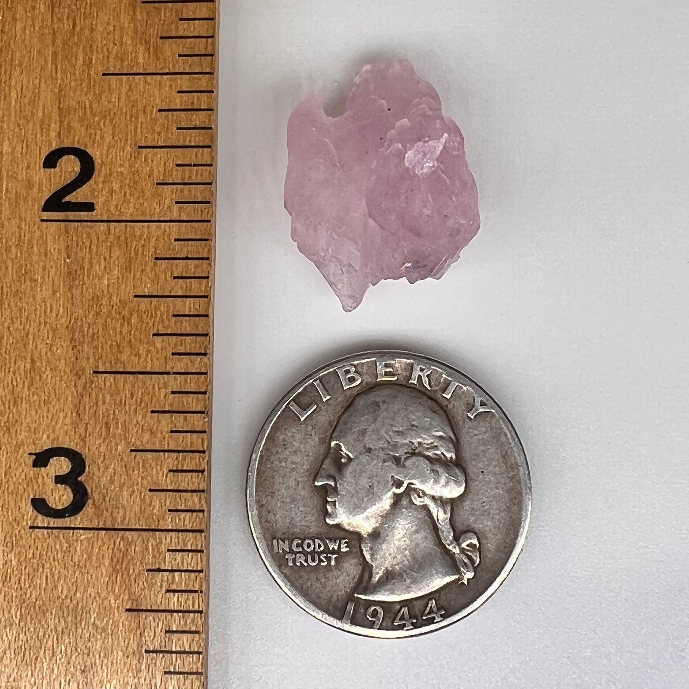 Crystalized Rose Quartz #135-Moldavite Life