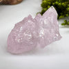 Crystalized Rose Quartz #139-Moldavite Life