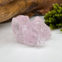 Crystalized Rose Quartz #139-Moldavite Life