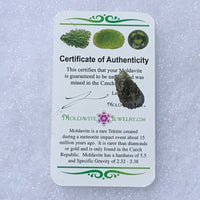 Genuine Moldavite 1 gram Small