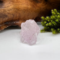 Crystalized Rose Quartz #147-Moldavite Life
