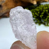 Crystalized Rose Quartz #147-Moldavite Life