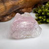 Crystalized Rose Quartz #149-Moldavite Life