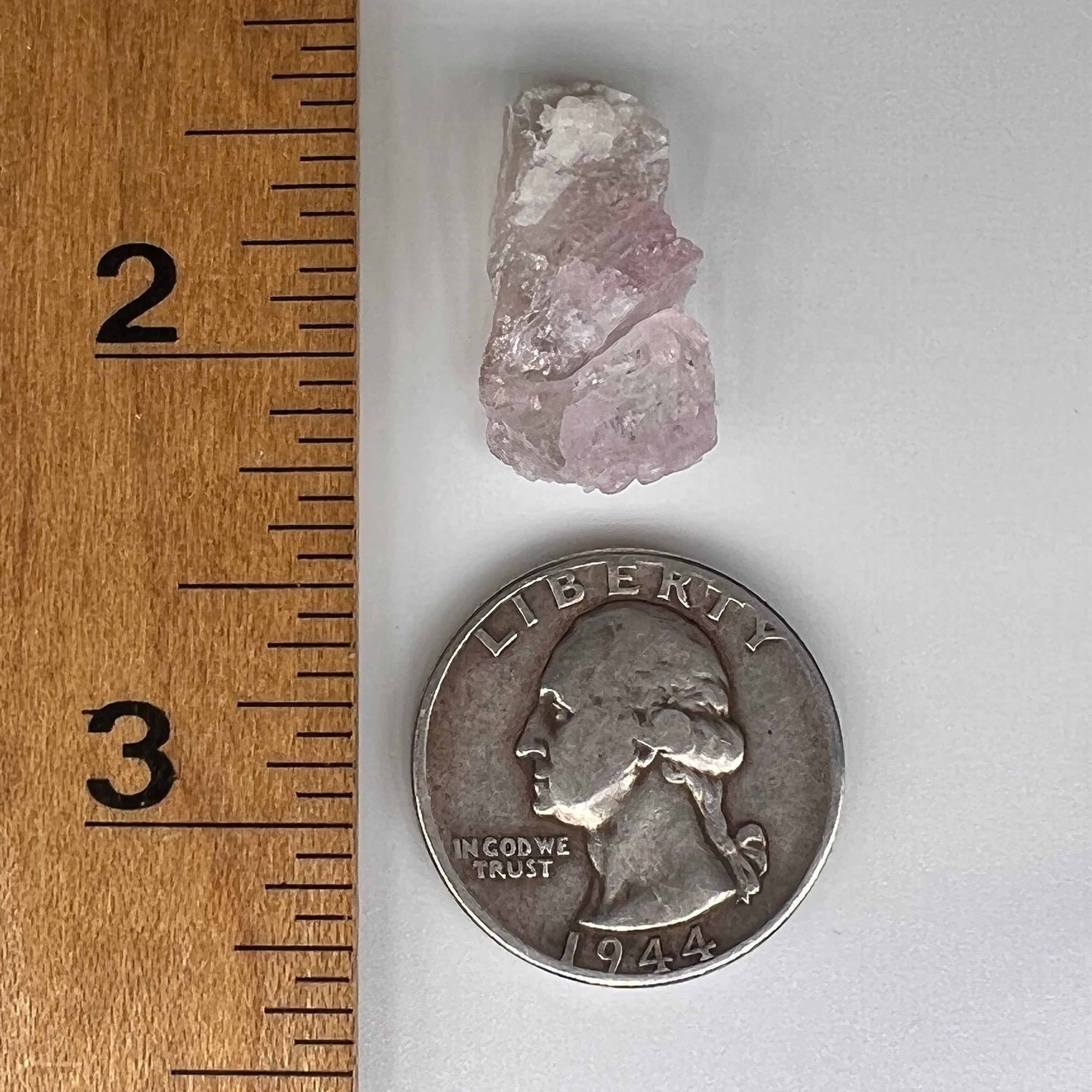 Crystalized Rose Quartz #160-Moldavite Life
