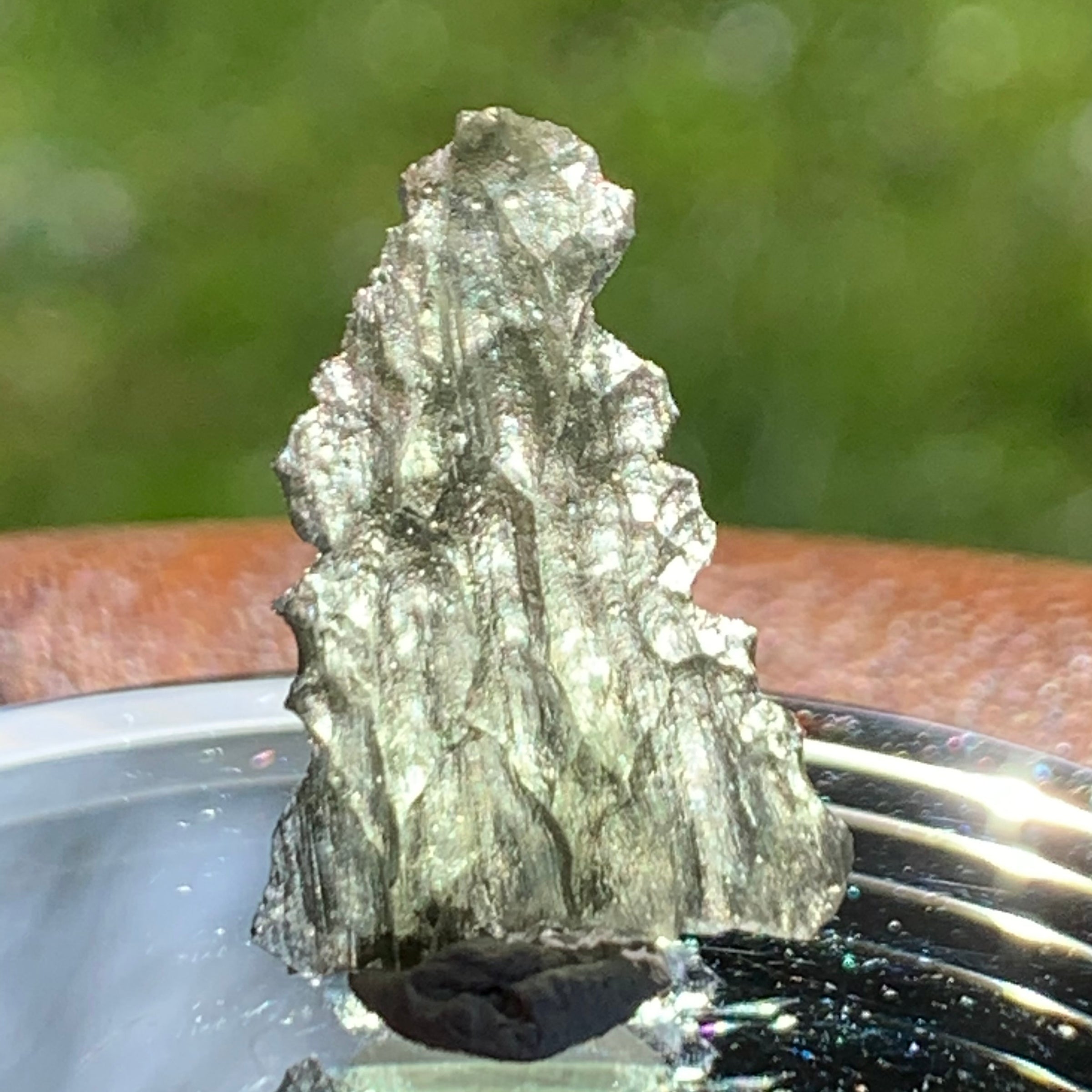 Besednice Moldavite Genuine Certified 0.7 grams Small