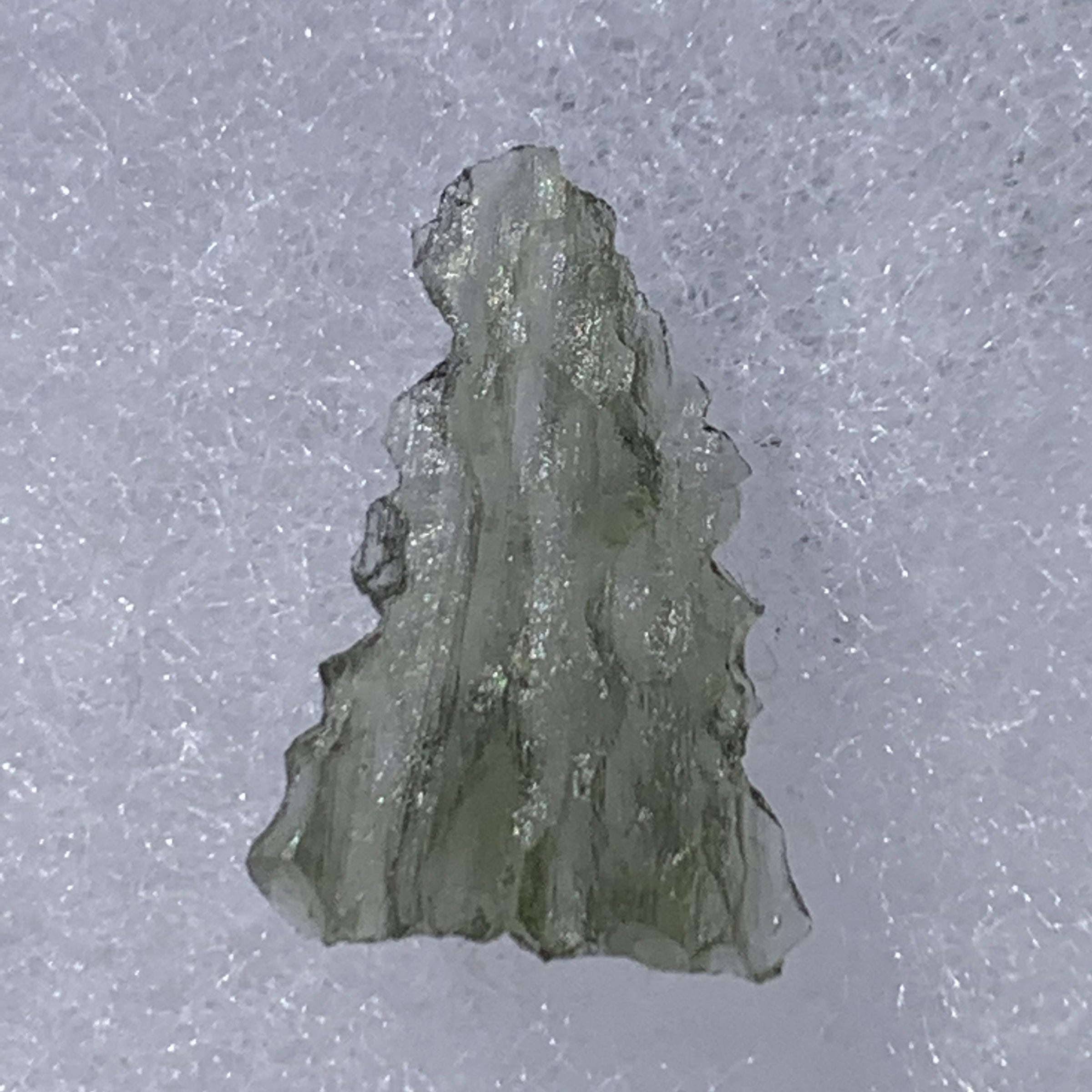 Besednice Moldavite Genuine Certified 0.7 grams Small