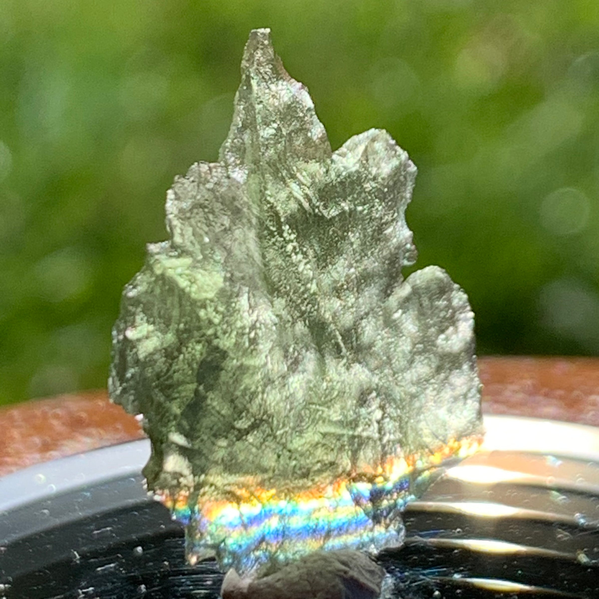 Besednice Moldavite Genuine Certified 1.3 grams Small