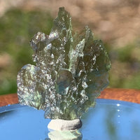 Besednice Moldavite Genuine Certified 1.3 grams Small