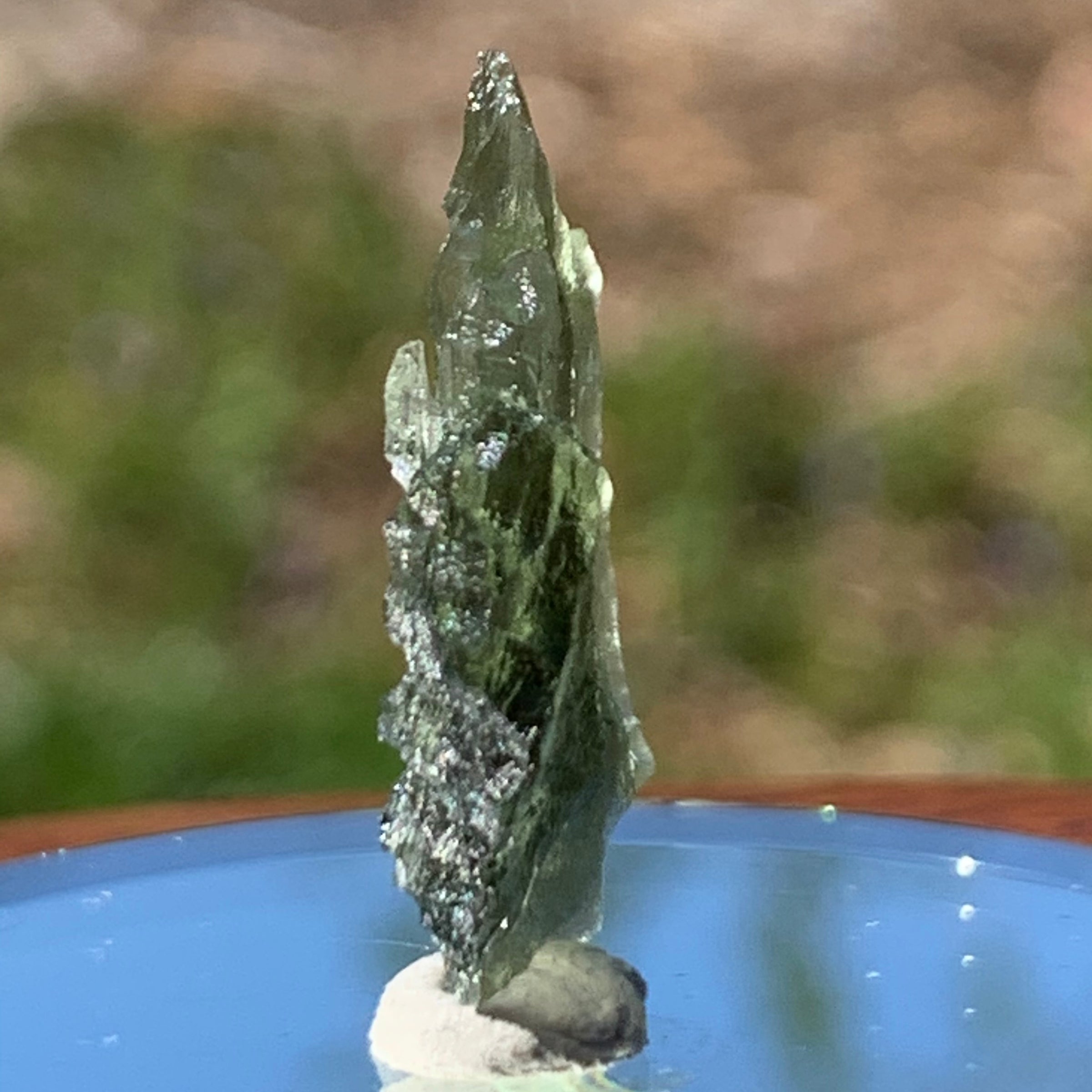 Besednice Moldavite Genuine Certified 1.3 grams Small