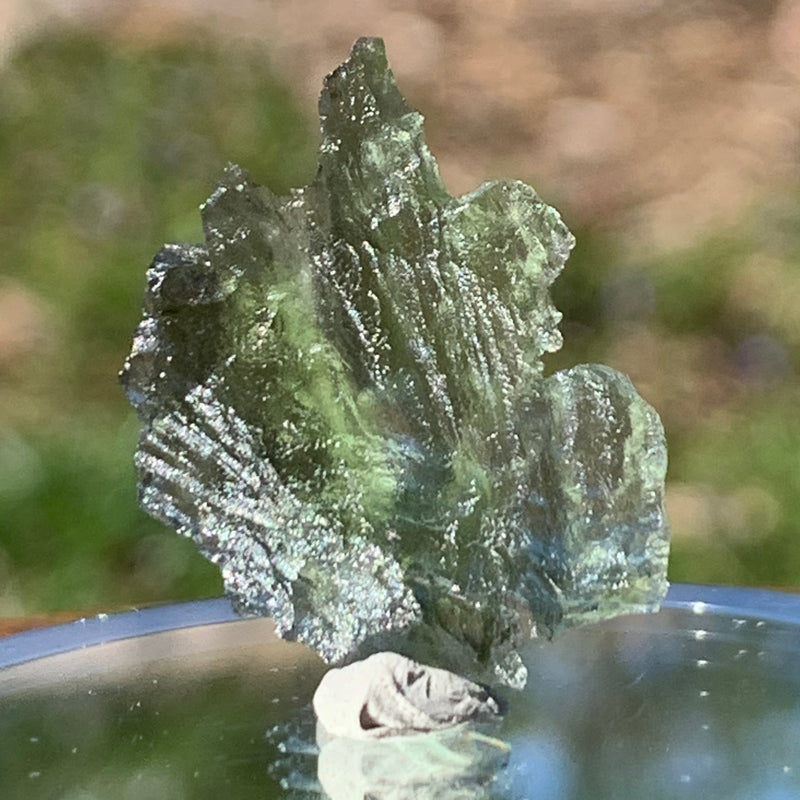 Besednice Moldavite Genuine Certified 1.3 grams Small