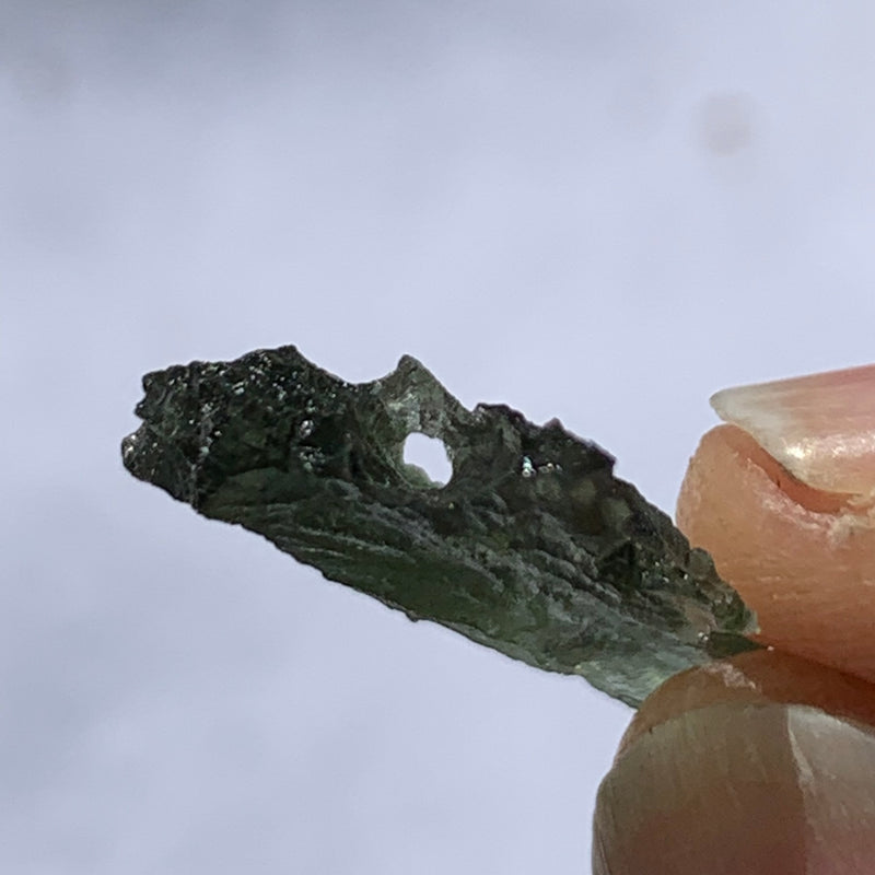 Besednice Moldavite Genuine Certified 1.3 grams Small