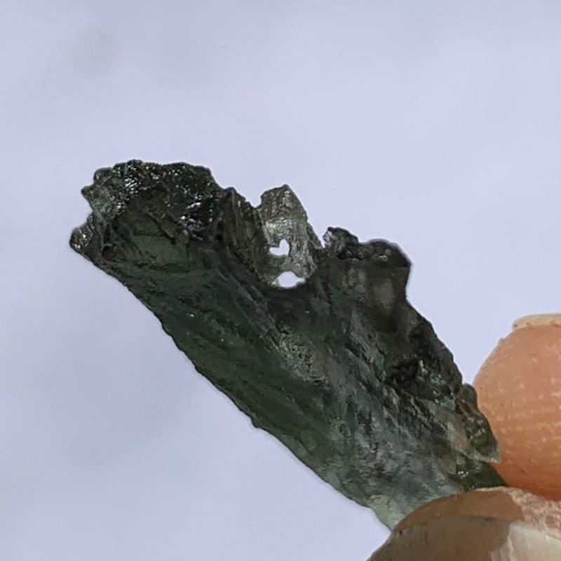 Besednice Moldavite Genuine Certified 1.3 grams Small