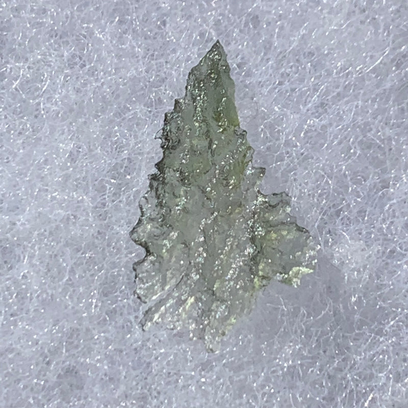 Besednice Moldavite Genuine Certified 0.4 grams Small