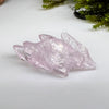 Crystalized Rose Quartz #85-Moldavite Life