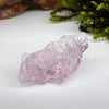 Crystalized Rose Quartz #85-Moldavite Life