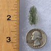 Besednice Moldavite Genuine Certified 0.9 grams Small