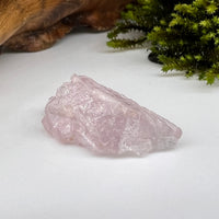Crystalized Rose Quartz #89-Moldavite Life