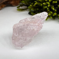 Crystalized Rose Quartz #91-Moldavite Life