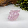 Crystalized Rose Quartz #92-Moldavite Life