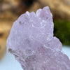 Crystalized Rose Quartz #92-Moldavite Life