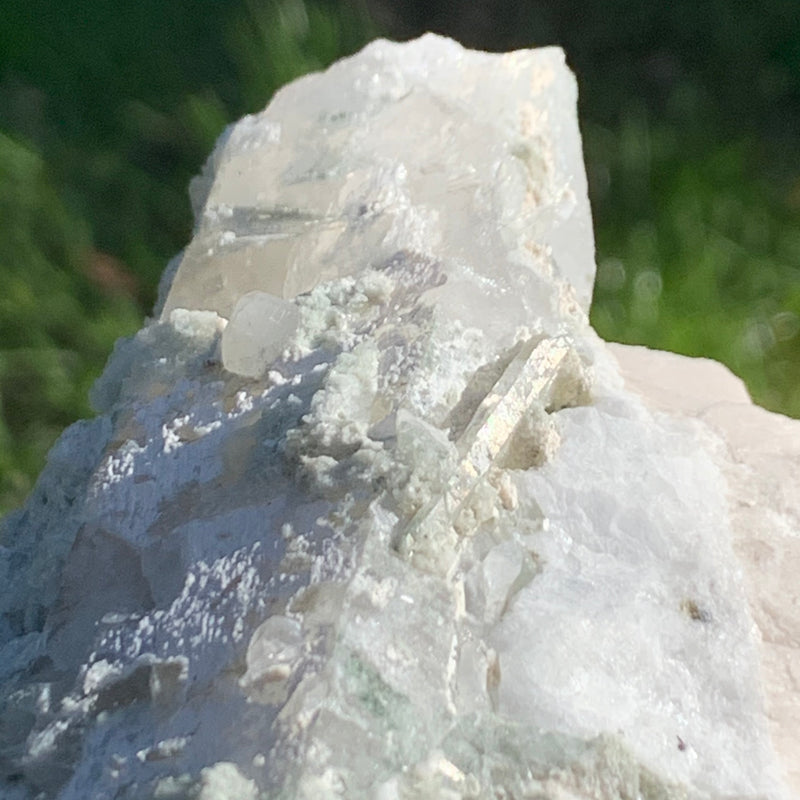 Phenacite Crystals in Matrix from Colorado