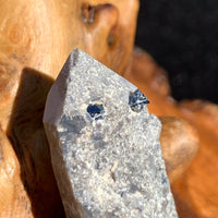 Brookite Crystals in Quartz Matrix BR37A-Moldavite Life