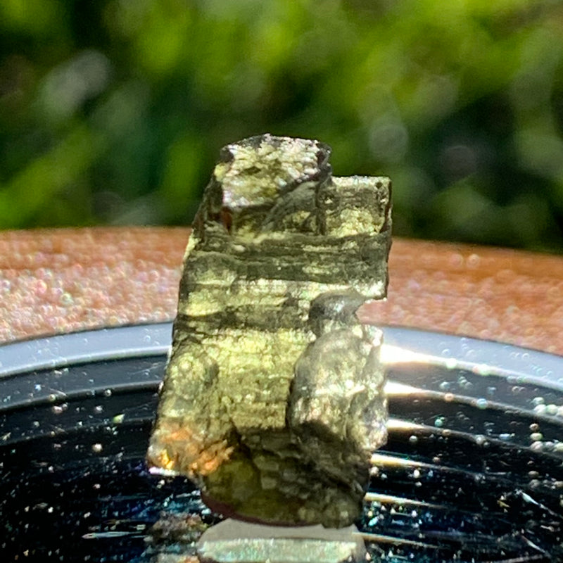 Moldavite Genuine Certified Czech Republic 0.9 grams