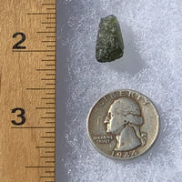 Moldavite Genuine Certified Czech Republic 1.3 grams