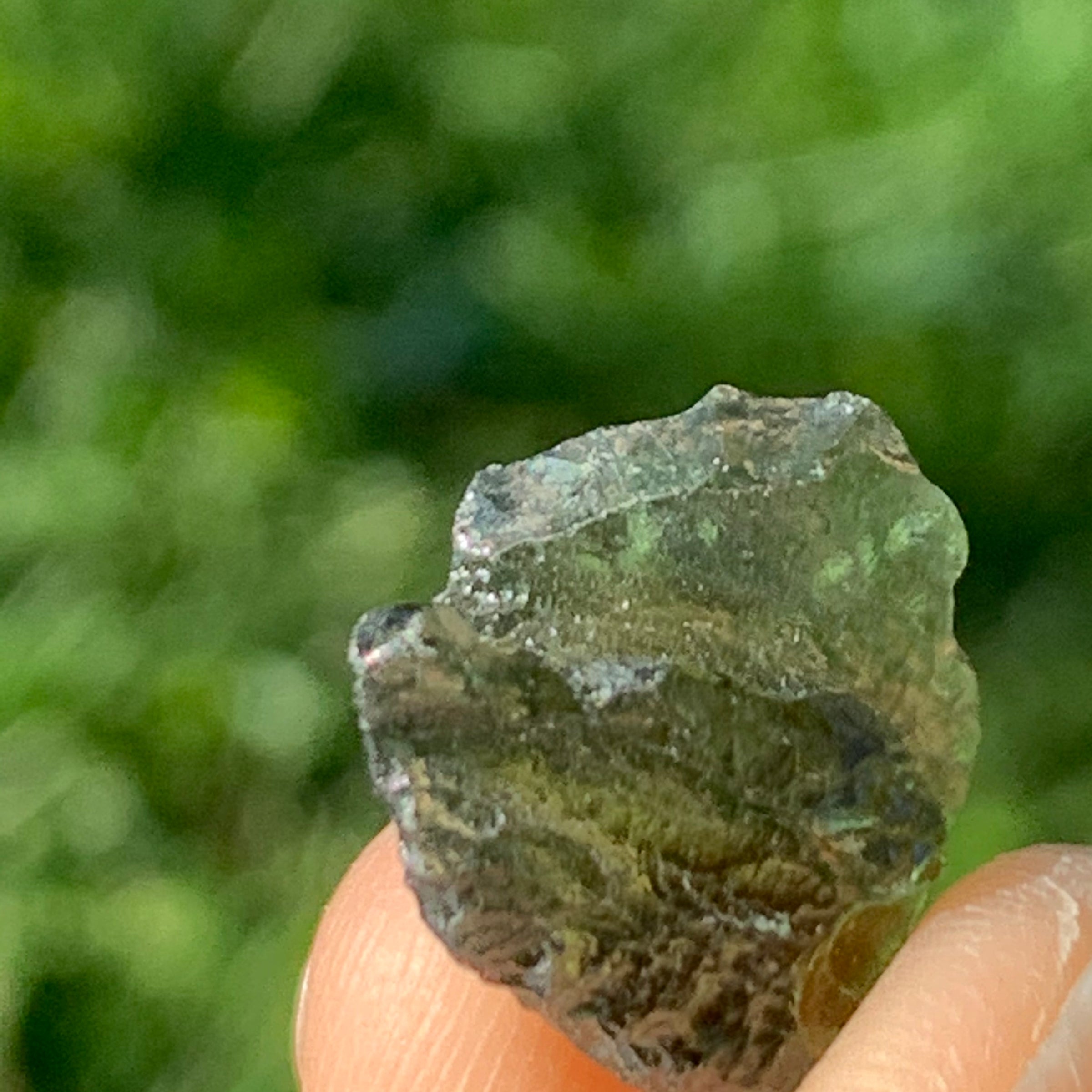 Moldavite Genuine Certified Czech Republic 1.8 grams