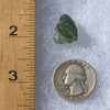 Moldavite Genuine Certified Czech Republic 1.8 grams