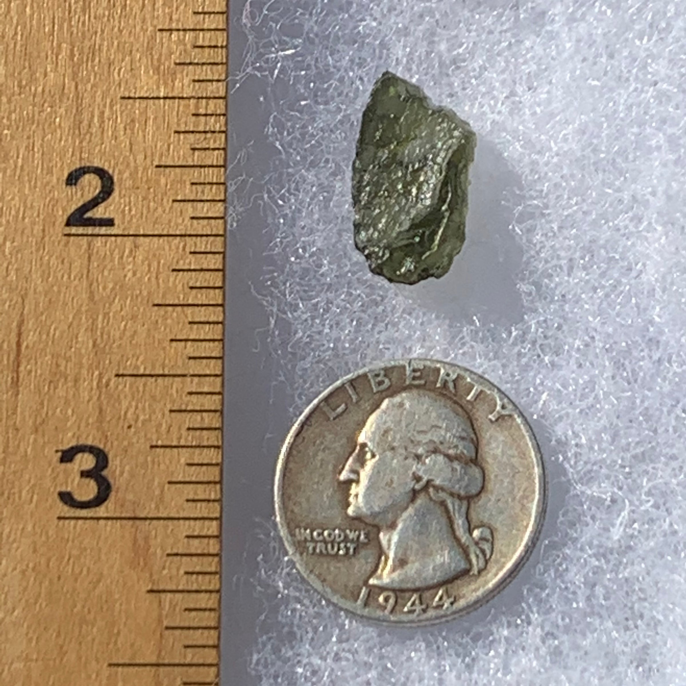 Moldavite Genuine Certified Czech Republic 1.1 grams