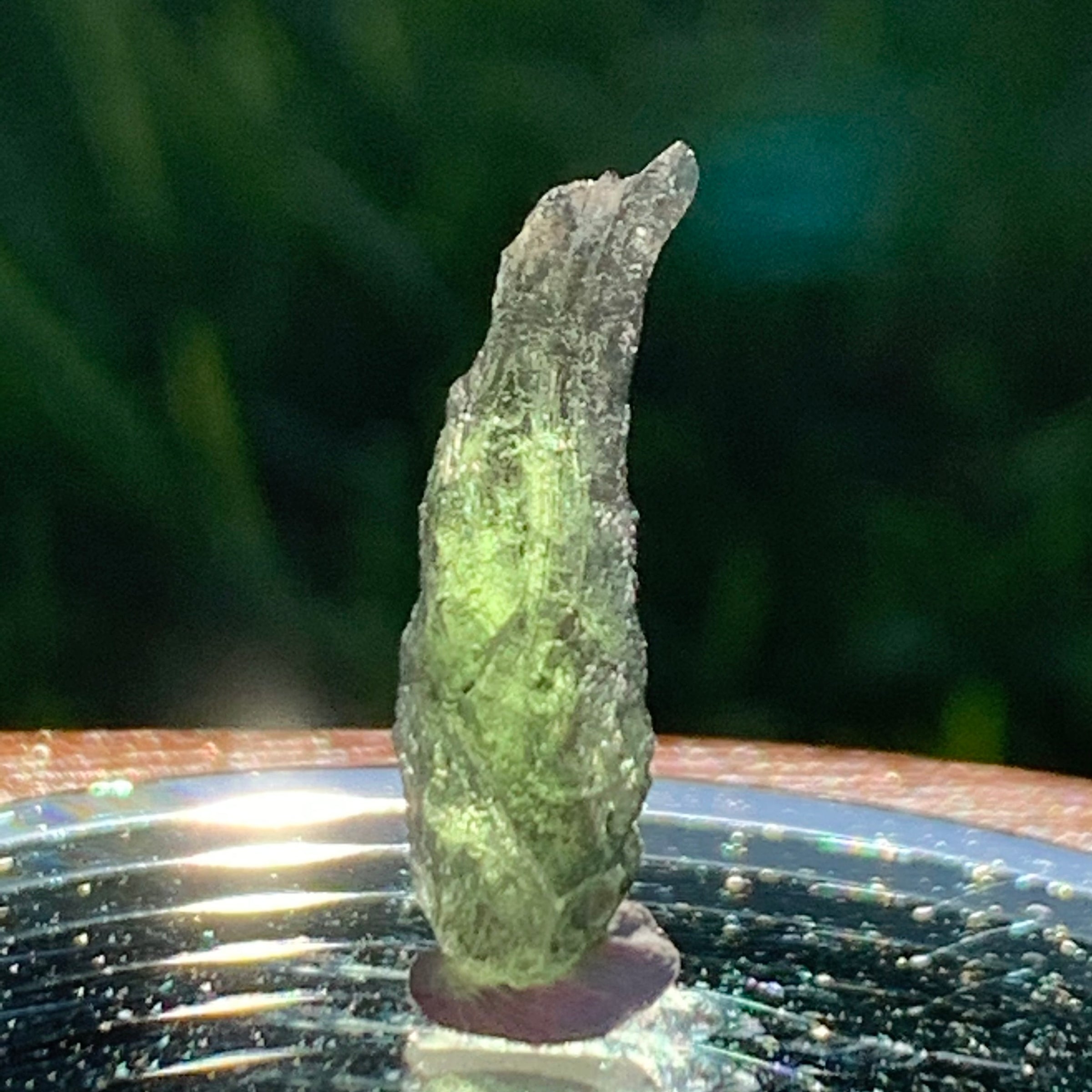 Moldavite Genuine Certified Czech Republic 0.9 grams