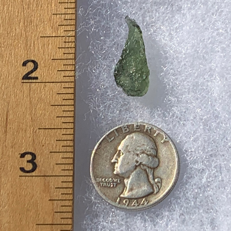 Moldavite Genuine Certified Czech Republic 0.9 grams