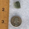 Moldavite Genuine Certified Czech Republic 1.8 grams