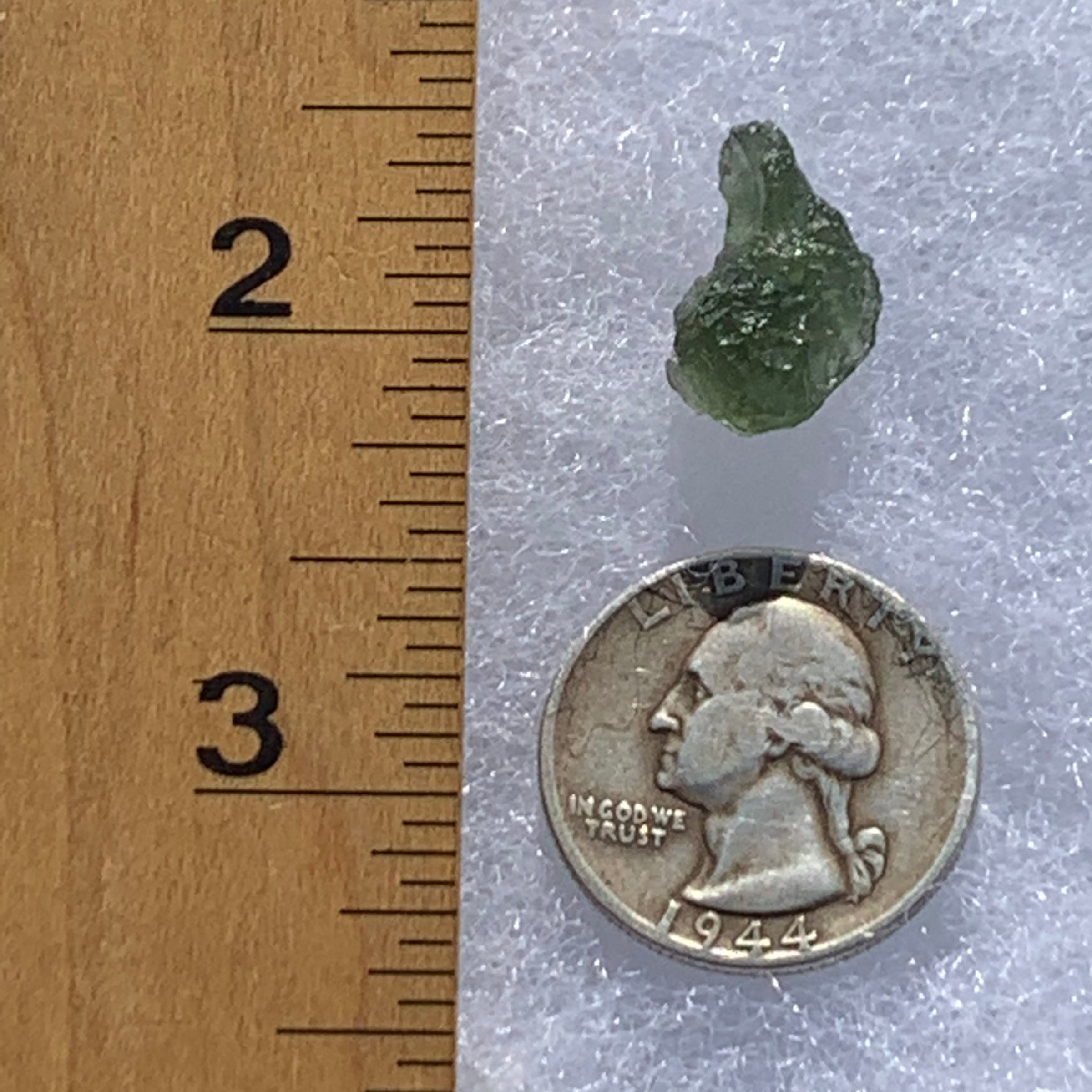 Moldavite Genuine Certified Czech Republic 1.2 grams