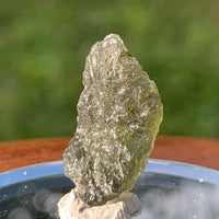 Moldavite Genuine Certified Czech Republic 1.0 gram