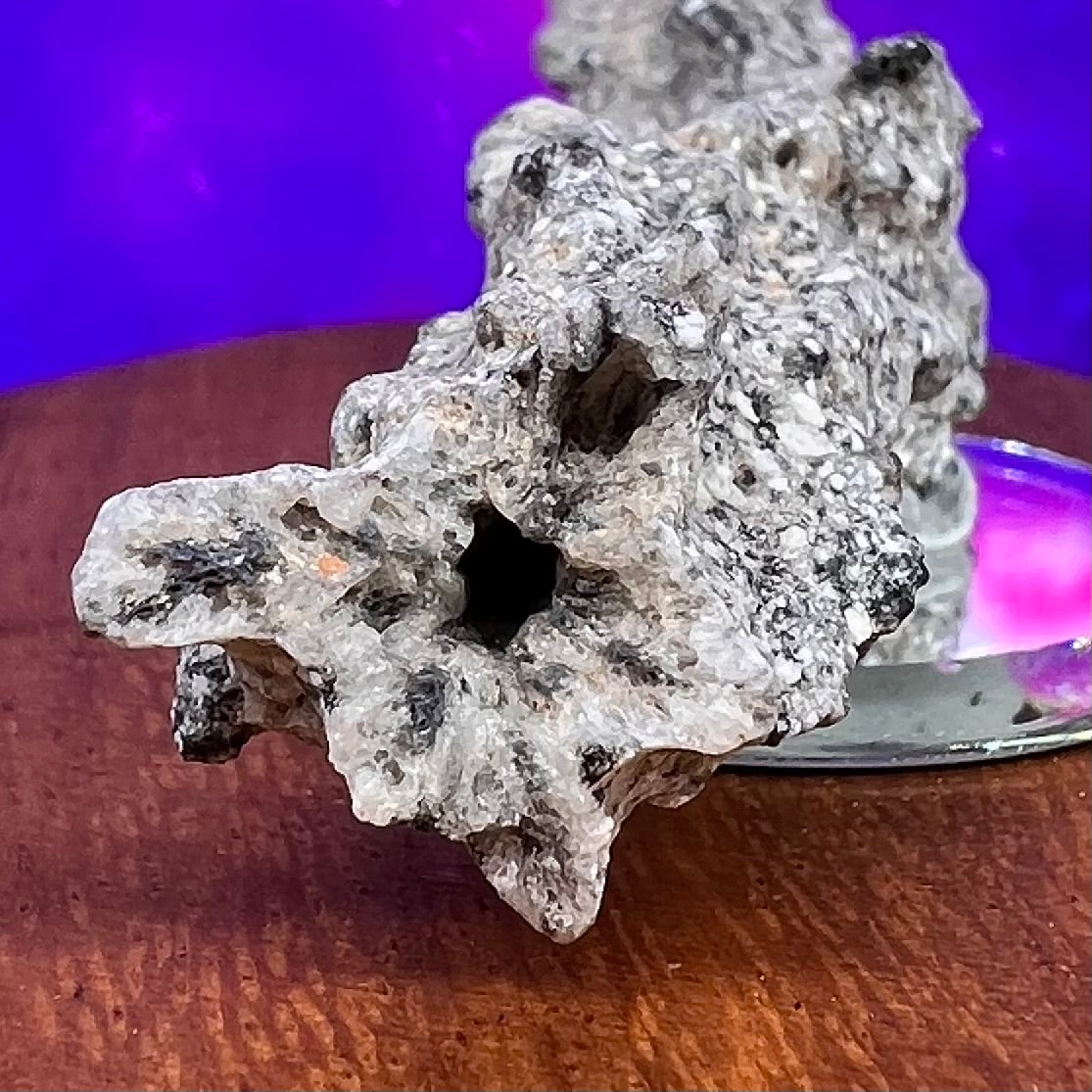 Fulgurite Lightning Natural Glass, Morocco #34-Moldavite Life