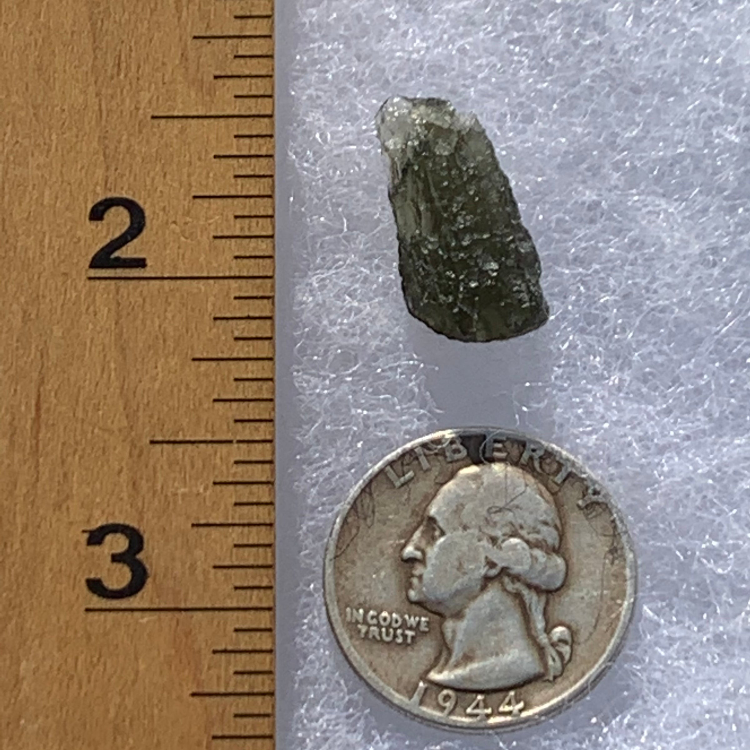 Moldavite Genuine Certified Czech Republic 1.4 grams