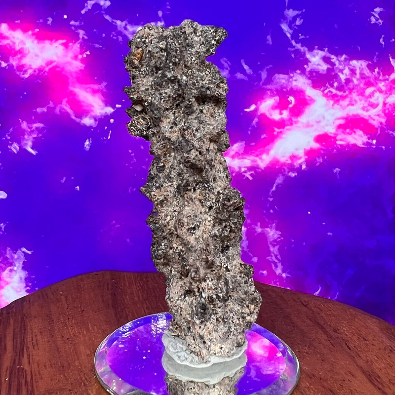 Fulgurite Lightning Natural Glass, Morocco #36-Moldavite Life