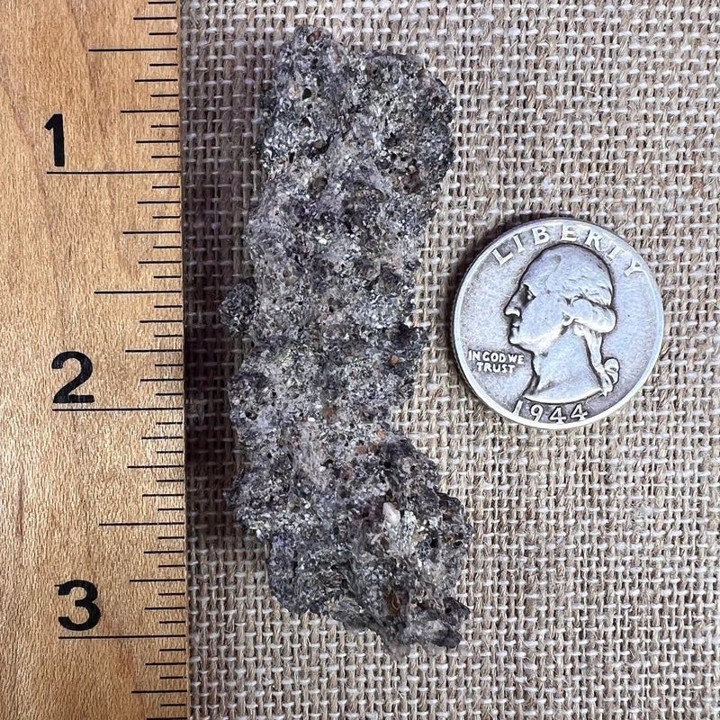 Fulgurite Lightning Natural Glass, Morocco #36-Moldavite Life