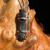 Irgizite Tektite Pendant Necklace Sterling Silver #2528-Moldavite Life