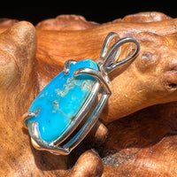 Kingsman Turquoise Pendant Sterling Silver #2687-Moldavite Life