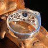 Lapis Lazuli Ring Sterling Silver Faceted Gem #3437-Moldavite Life