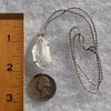 Large Petalite Necklace Sterling "Stone of the Angels" #3643-Moldavite Life